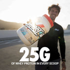 GHOST Whey Protein Powder, Cinnabon - 2LB, 25G Protein Per Serving - Cinnamon Roll Flavor - Whey Protein Isolate, Concentrate & Hydrolyzed Blend - Soy & Gluten Free