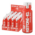Ketone-IQ Caffeine-Free Ketone Supplement Shots – 10g Ketones per Serving, Raspberry Lemonade, 12 Pack
