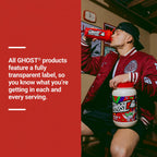 GHOST Whey Protein Powder, Cinnabon - 2LB, 25G Protein Per Serving - Cinnamon Roll Flavor - Whey Protein Isolate, Concentrate & Hydrolyzed Blend - Soy & Gluten Free