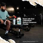GHOST Whey Protein Powder, Cinnabon - 2LB, 25G Protein Per Serving - Cinnamon Roll Flavor - Whey Protein Isolate, Concentrate & Hydrolyzed Blend - Soy & Gluten Free