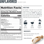 Isopure Zero Carb 100% Pure Whey Isolate Protein Powder, Gluten Free, with Vitamins, Unflavored, 25g Protein Per Serving, 3 Lbs, 47 Servings (Packaging May Vary)